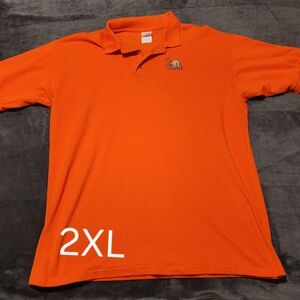 Men's Orange Polo Shirt